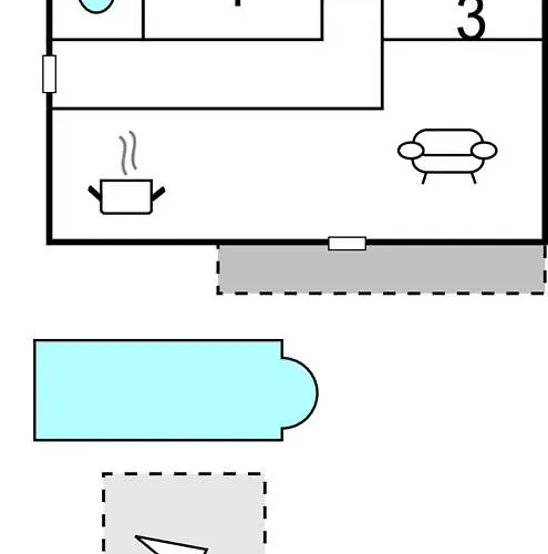 Three-bedroom In 펜션
